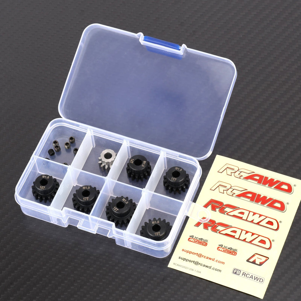Set De Pignons Acier Mod1 Pour Voiture RC 1/8 Arrma Kraton, Typhon, Talion, Outcast