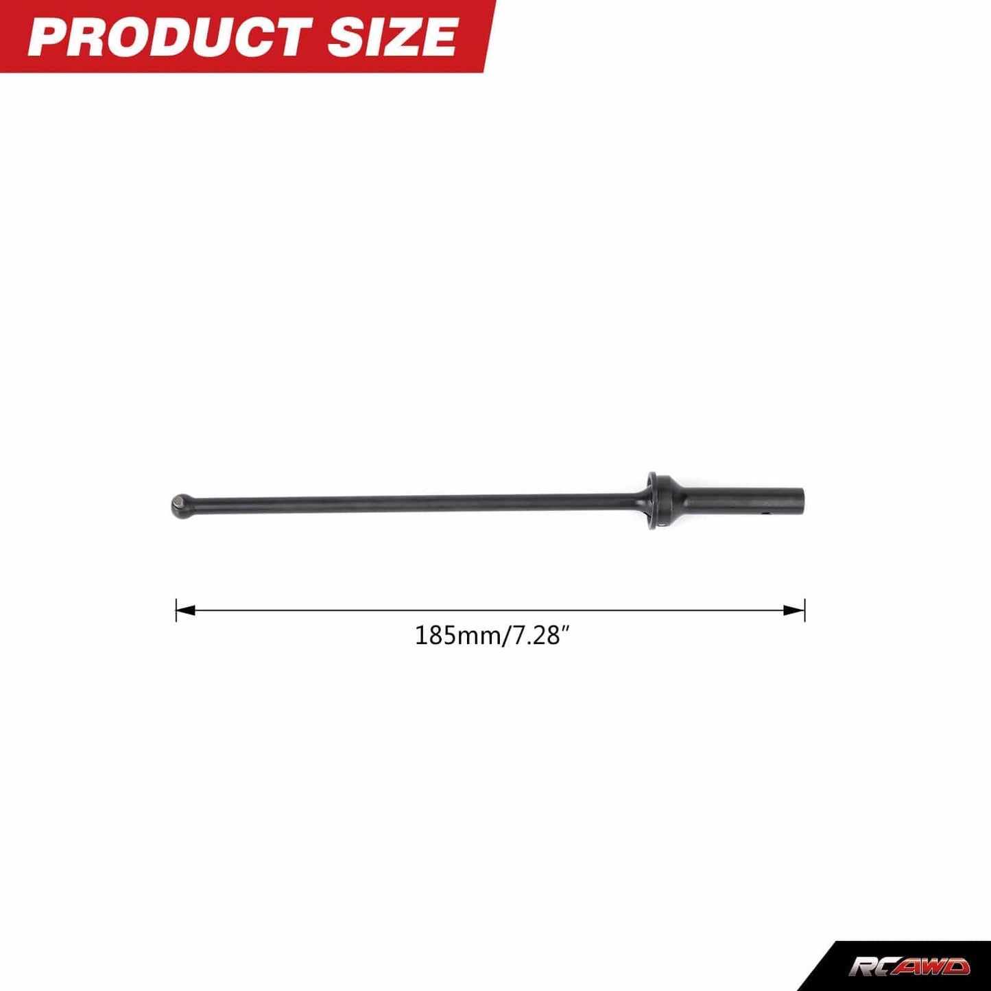 RCAWD ARRMA 6S RCAWD 185MM Alum Alloy CVD Drive Shaft Set For Arrma 1/8 Outcast Notorious Upgrade Parts