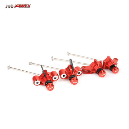 RCAWD ARRMA 6S RCAWD 188MM Alum Alloy Front Steering Knuckle Rear Hub Carrier Set For Arrma 6S Upgrade Parts