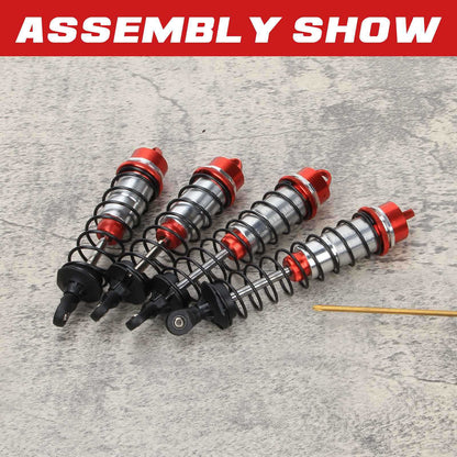 RCAWD ARRMA 6S RCAWD Arrma 117mm 134MM Front Rear Shock Absorber 5mm shaft 16mm Bore