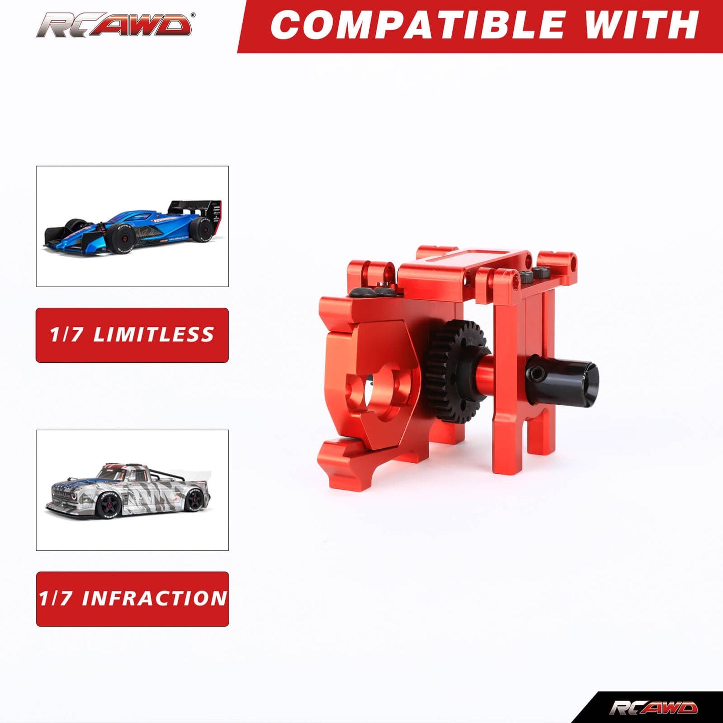 RCAWD ARRMA 6S RCAWD ARRMA 6S 28T 29T Center