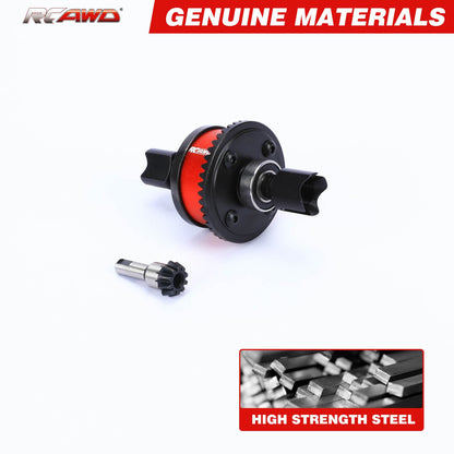 RCAWD ARRMA 6S RCAWD Arrma 6S 43T Diff Set with 10T Input Gear 40CrMo Steel gears