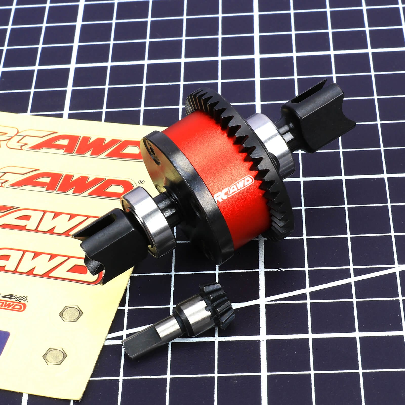 RCAWD ARRMA 6S RCAWD Arrma 6S 43T Diff Set with 10T Input Gear 40CrMo Steel gears