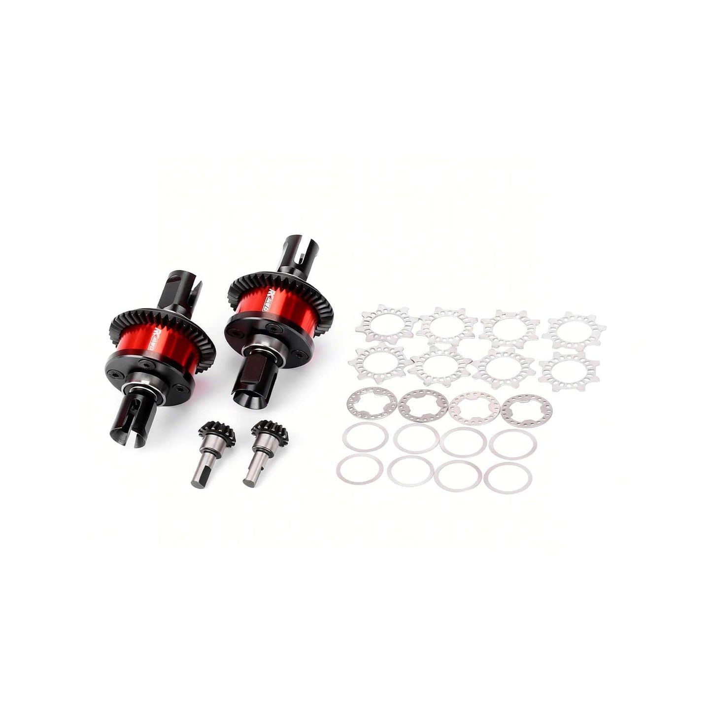 RCAWD ARRMA 6S RCAWD ARRMA 6S 8S 42T Front Rear Differential Set with 15T Input Gear Limited Slip Kits