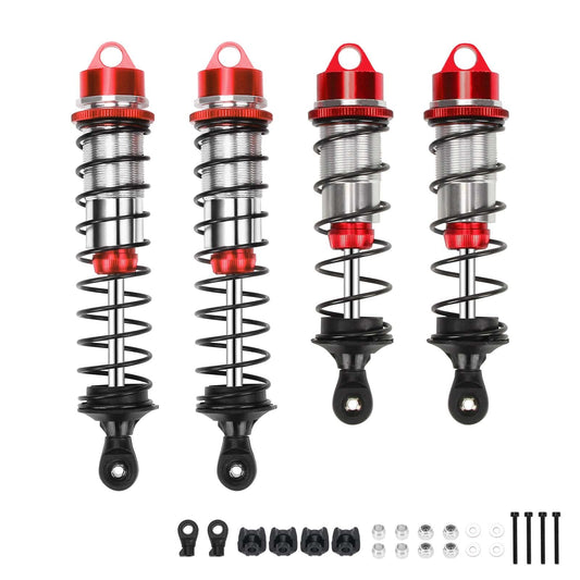 RCAWD ARRMA 6S RCAWD Arrma 6s big bore shocks for Mojave 6s blx talion senton  4WD RTR 4pcs Red