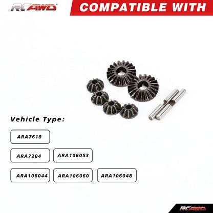 RCAWD ARRMA 6S RCAWD Arrma 6S EXB Diff Gear Shim Set