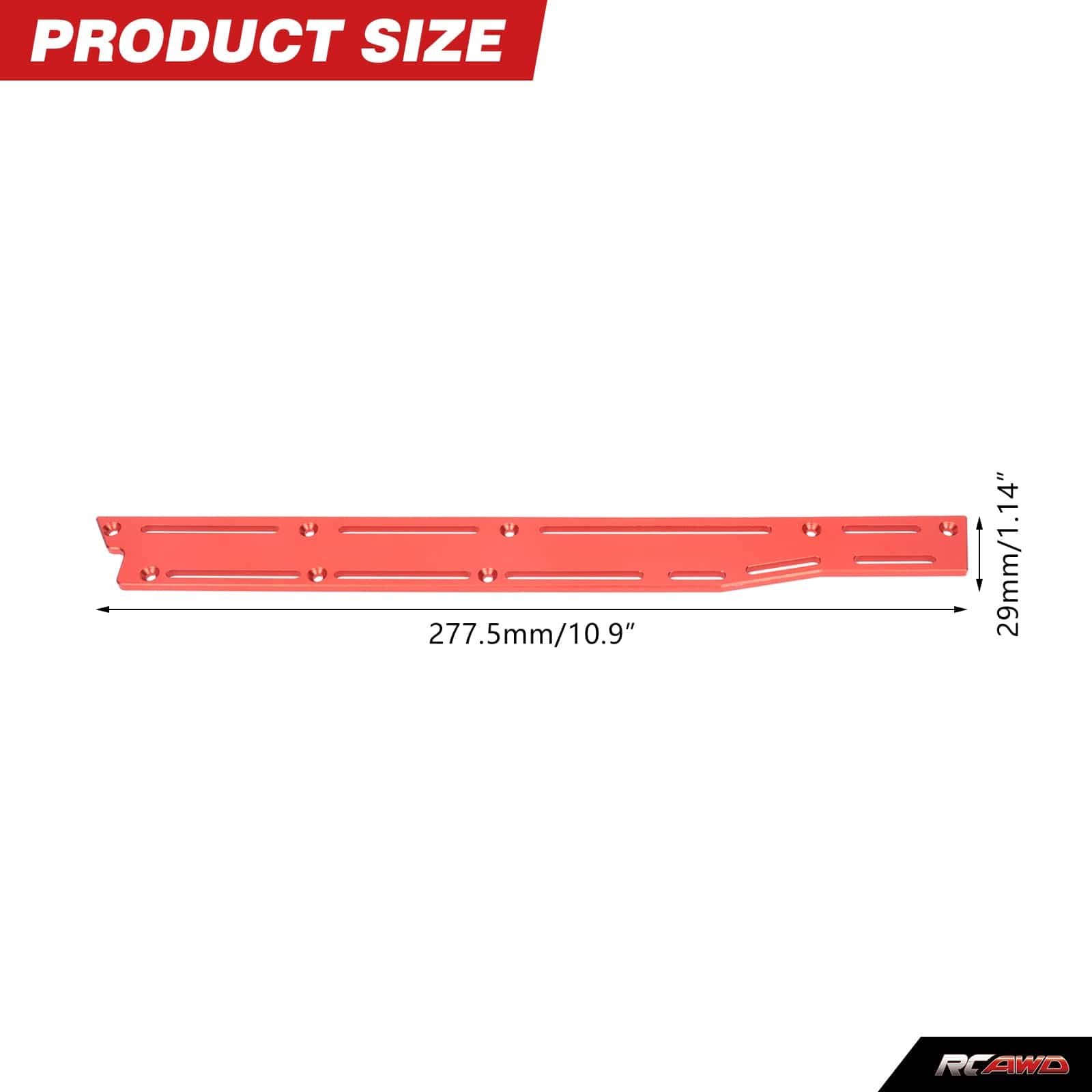 RCAWD ARRMA 6S RCAWD Arrma 6s Limitless upgrades side skirt set ARA320509