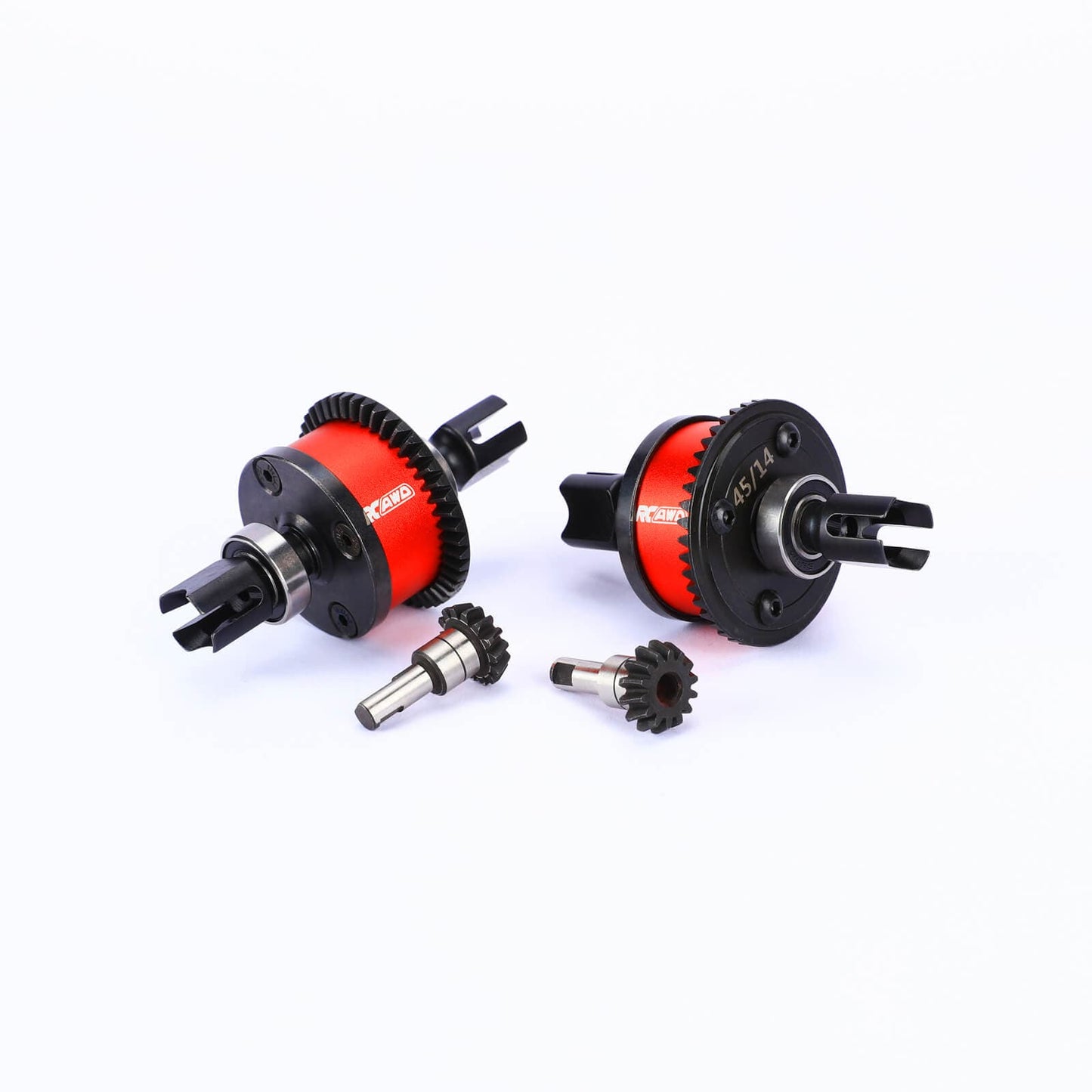 RCAWD ARRMA 6S RCAWD Arrma 6S RTR 38T 42T 45T Front Rear Diff Set with 9T 14T 15T Input Gear
