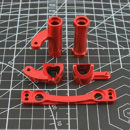 RCAWD ARRMA 6S RCAWD Arrma 6S upgrade aluminium steering bellcrank set AR340073 ARAC9360/AR340060 ARAC9365/ARA340163 ARA340163