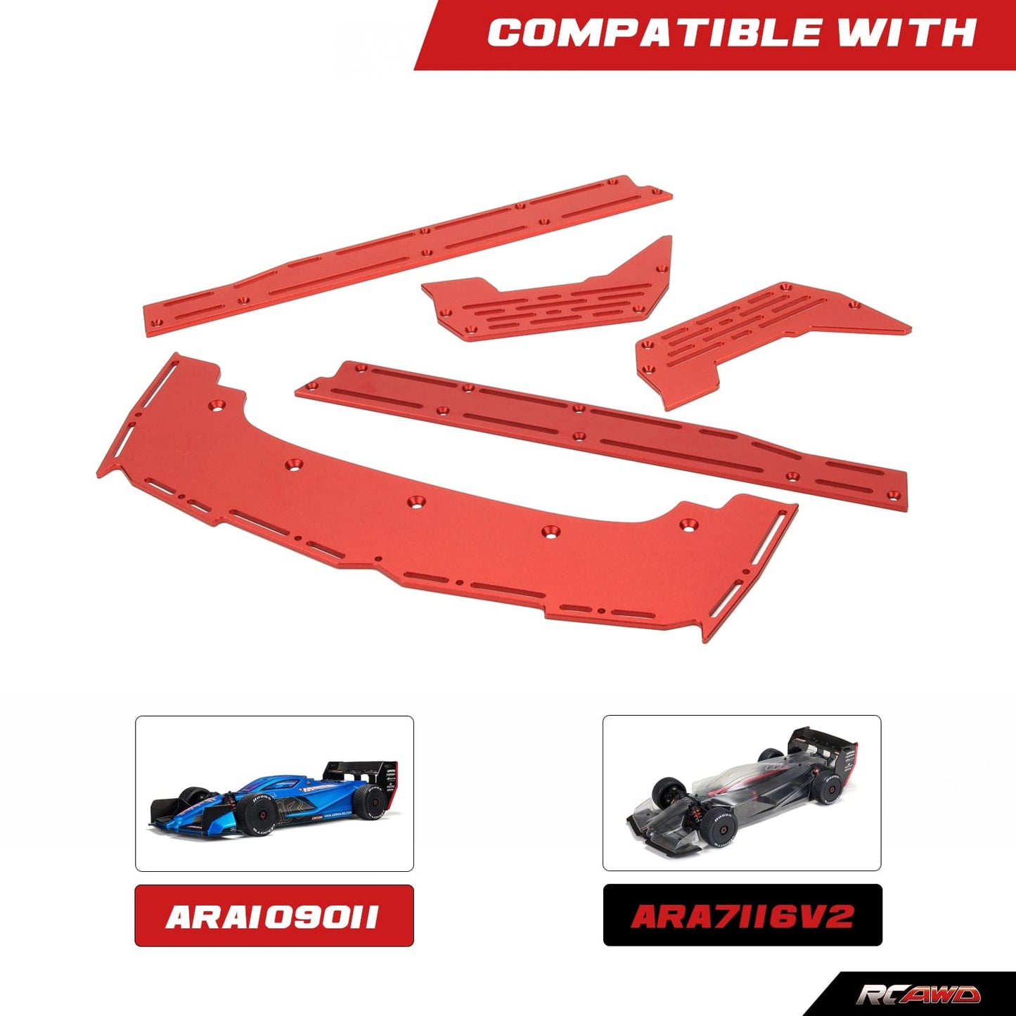RCAWD ARRMA 6S RCAWD Arrma 6s Upgrades Front Bumper