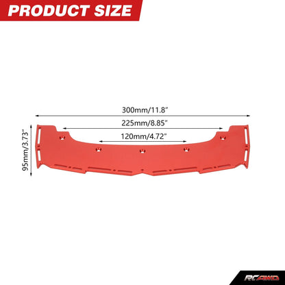 RCAWD ARRMA 6S RCAWD Arrma 6s Upgrades Front Bumper +Side Pedal for Bash Roller