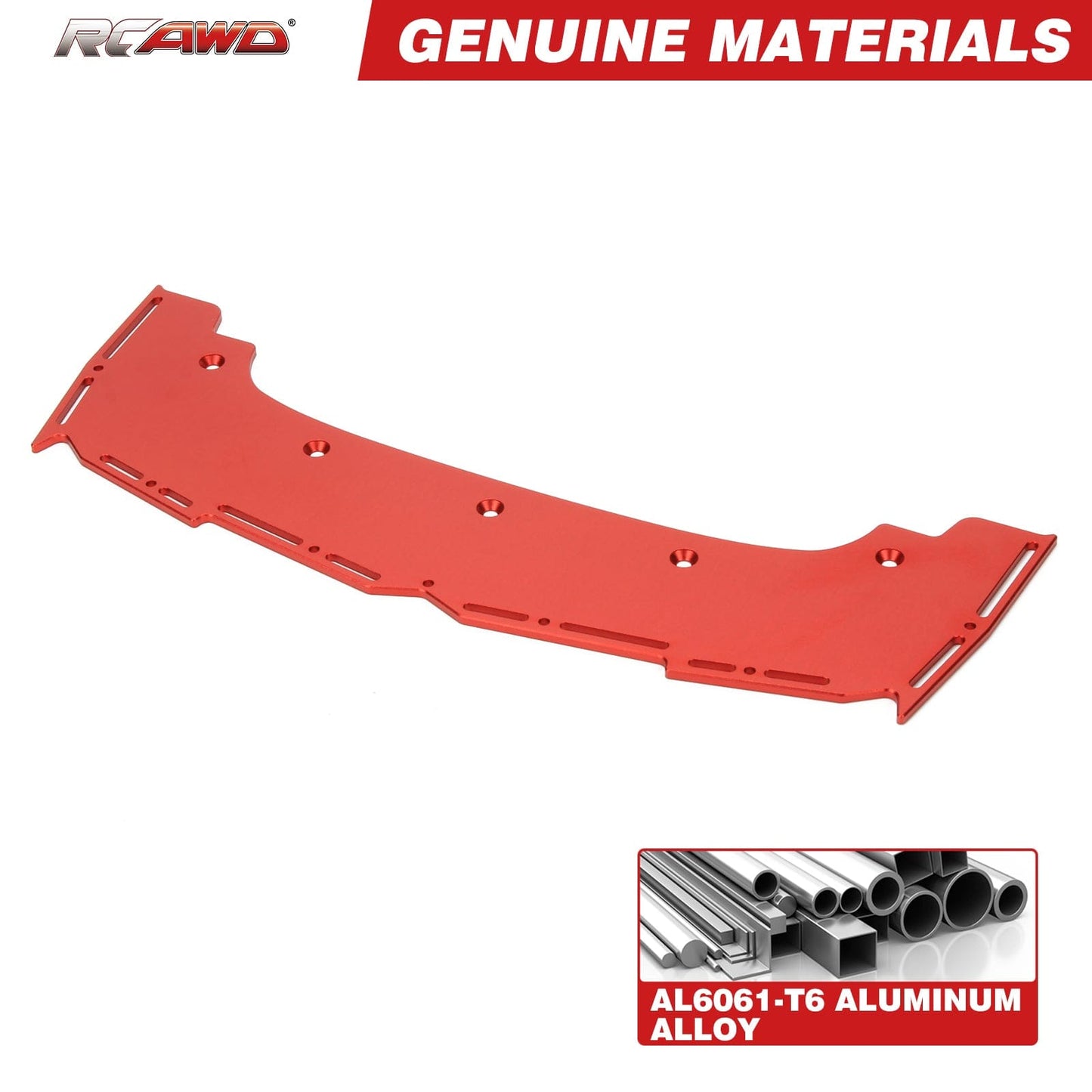 RCAWD ARRMA 6S RCAWD Arrma 6s Upgrades Front Bumper +Side Pedal for Bash Roller