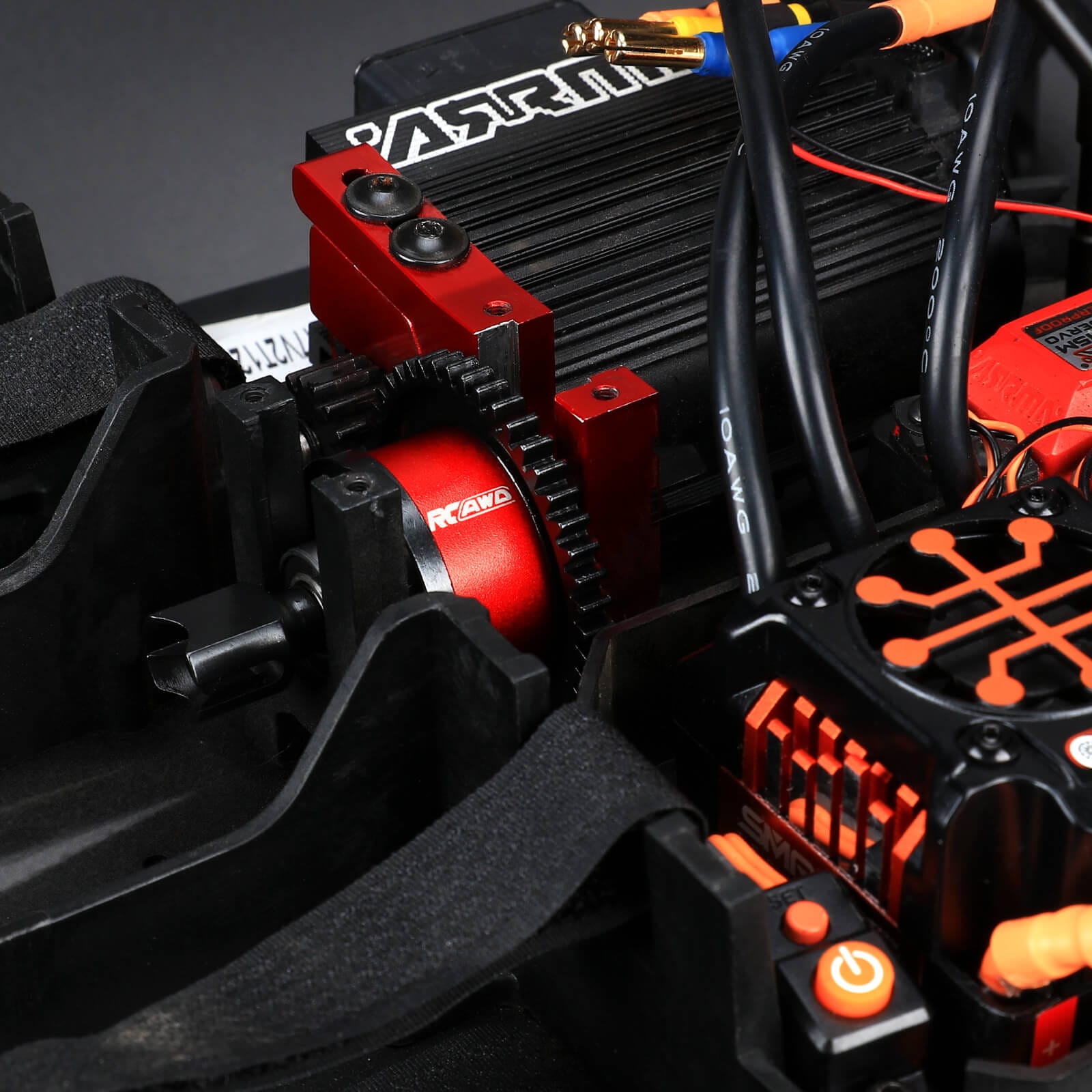 RCAWD ARRMA 6S RCAWD Arrma 6S Upgrades RTR 40CrMo steel 46T 50T Center Diff Set