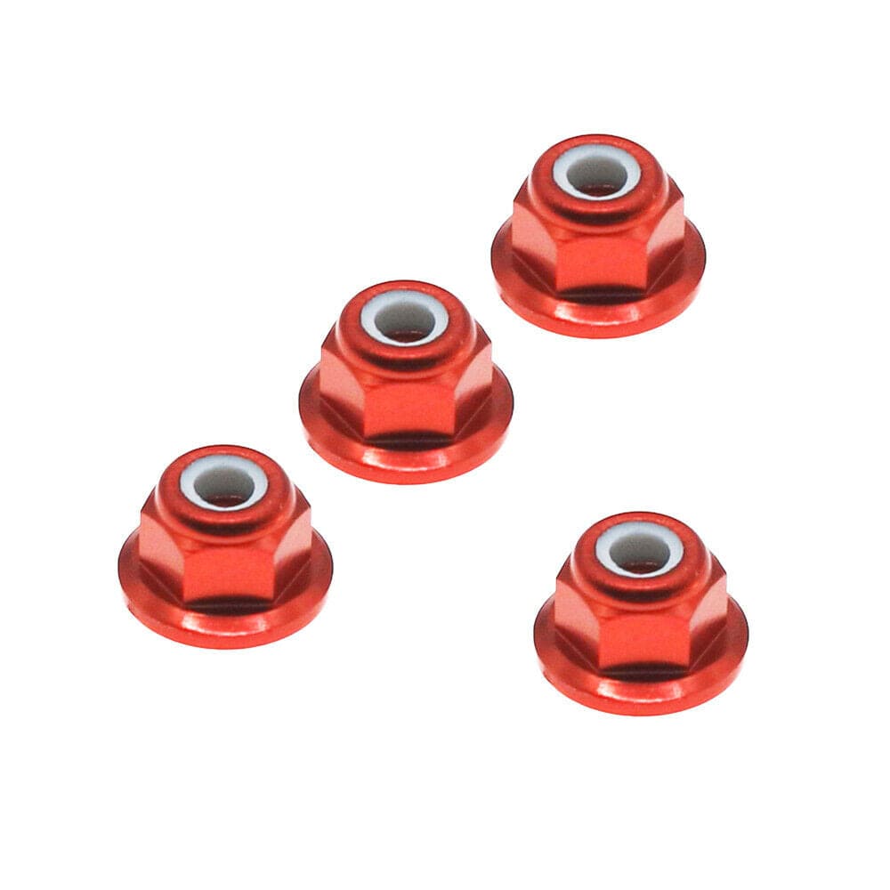 RCAWD ARRMA 6S RCAWD Arrma Flanged Nylon Lock Nut M4 AR708008