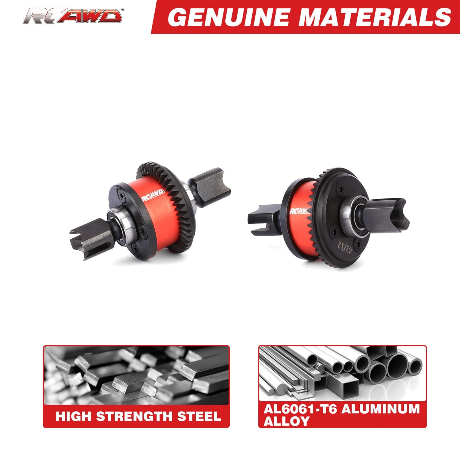 Blocco Differenziale Rc Differenziale/Spool In Alluminio 7075 Per Arrma Outcast/Kraton 8S - Anteriore, Posteriore E Centrale Differenziale Arrma 8S - Foto 10