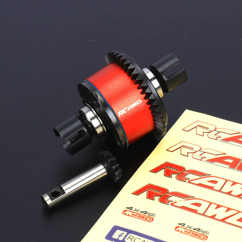 RCAWD ARRMA 6S RCAWD Losi LMT Upgrades Complete F/R 43T Differential Set with 13T Input gear