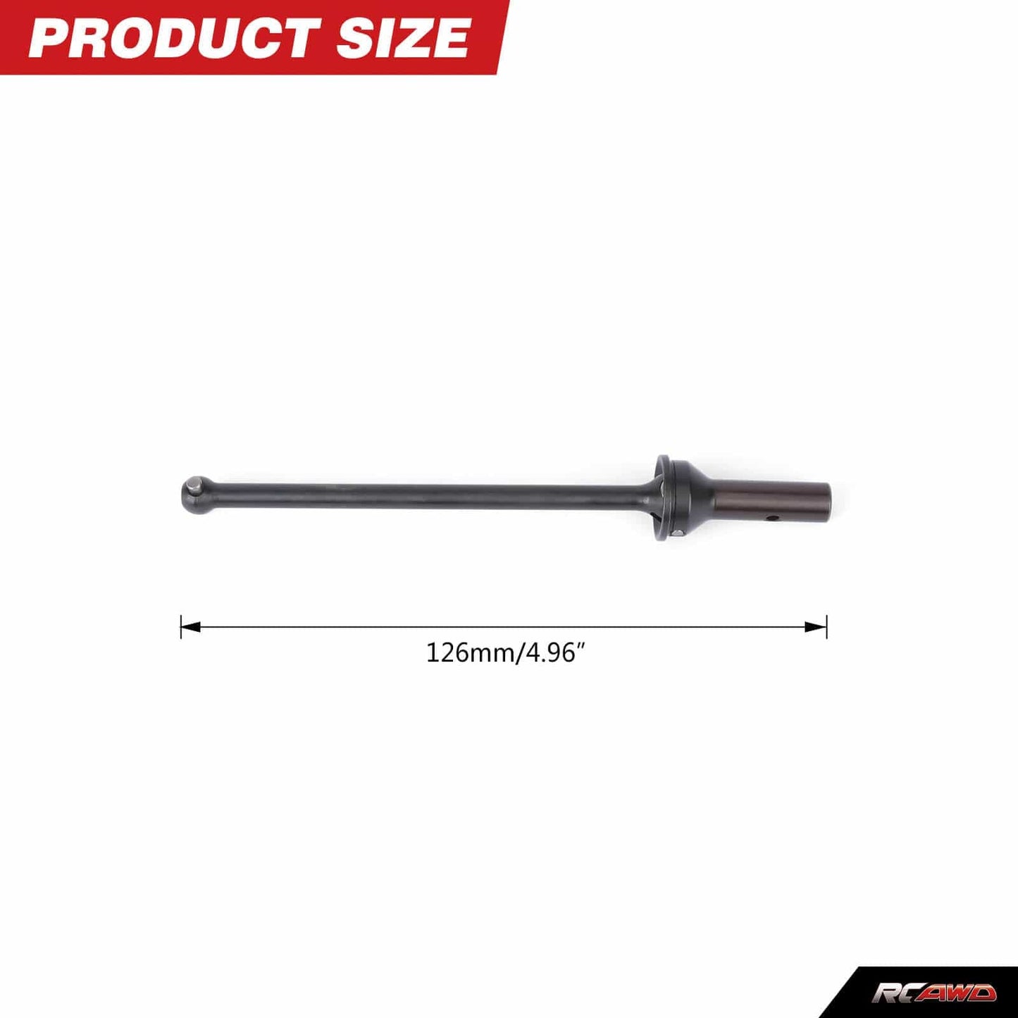 RCAWD ARRMA 6S RCAWD Typhon 126MM Alum Alloy CVD Drive Shaft Set For Arrma 1/8 6S Upgrade Parts