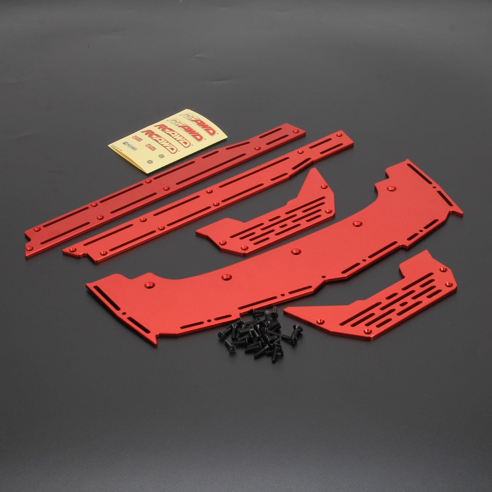 RCAWD ARRMA 6S Red / Front Bumper +Side Pedal RCAWD Arrma 6s Upgrades Front Bumper