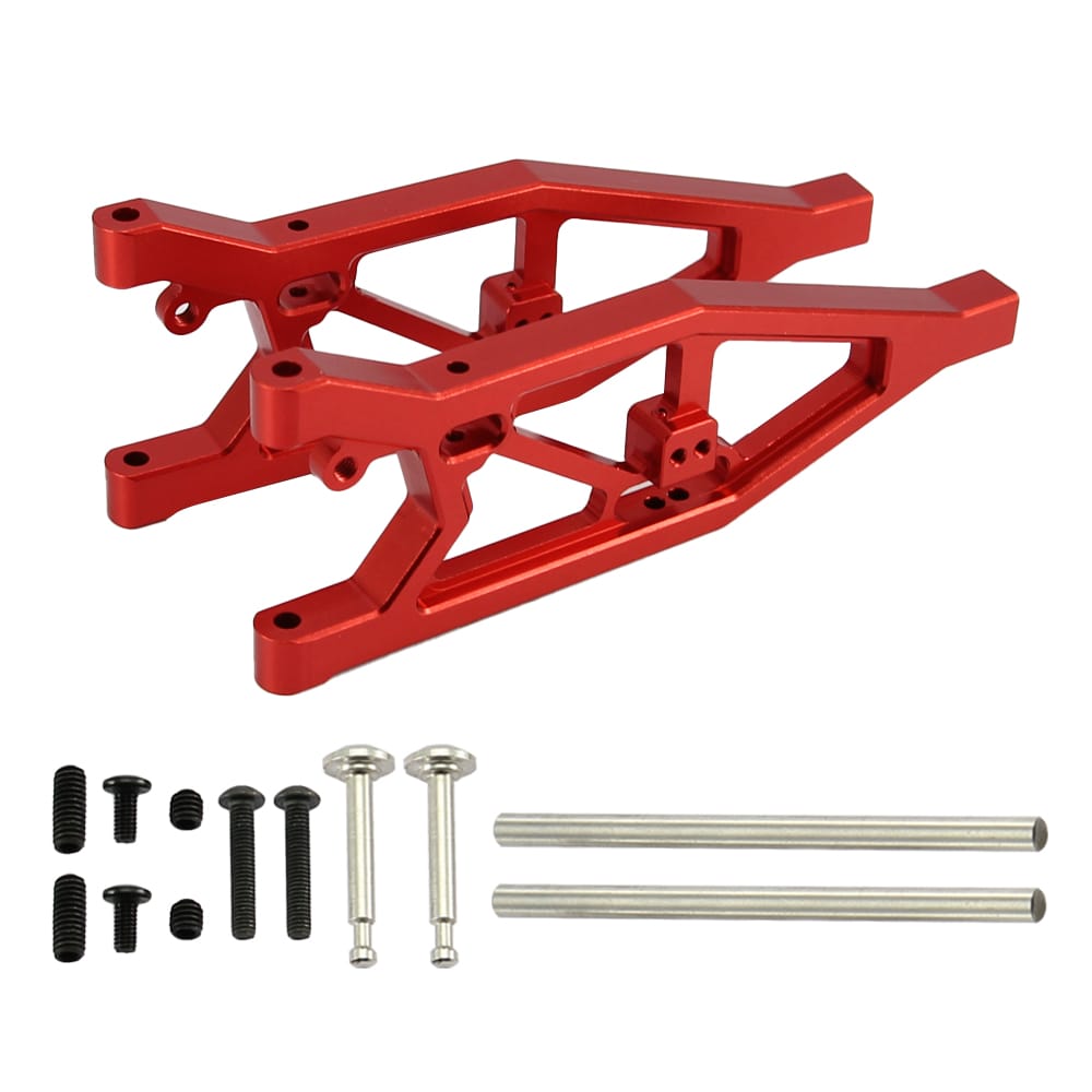 RCAWD ARRMA 6S Red RCAWD ARRMA 1/8 6S Front Lower Suspension Arms ARA330656