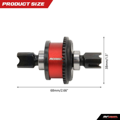 RCAWD ARRMA 6S Red RCAWD Arrma 6s EXB Upgrades Differential Diff Active 43T F/R Diff Set ARA310990R