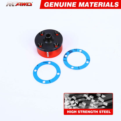 RCAWD ARRMA 6S Red RCAWD Arrma 6s RTR Front/Rear Metal Diff Set