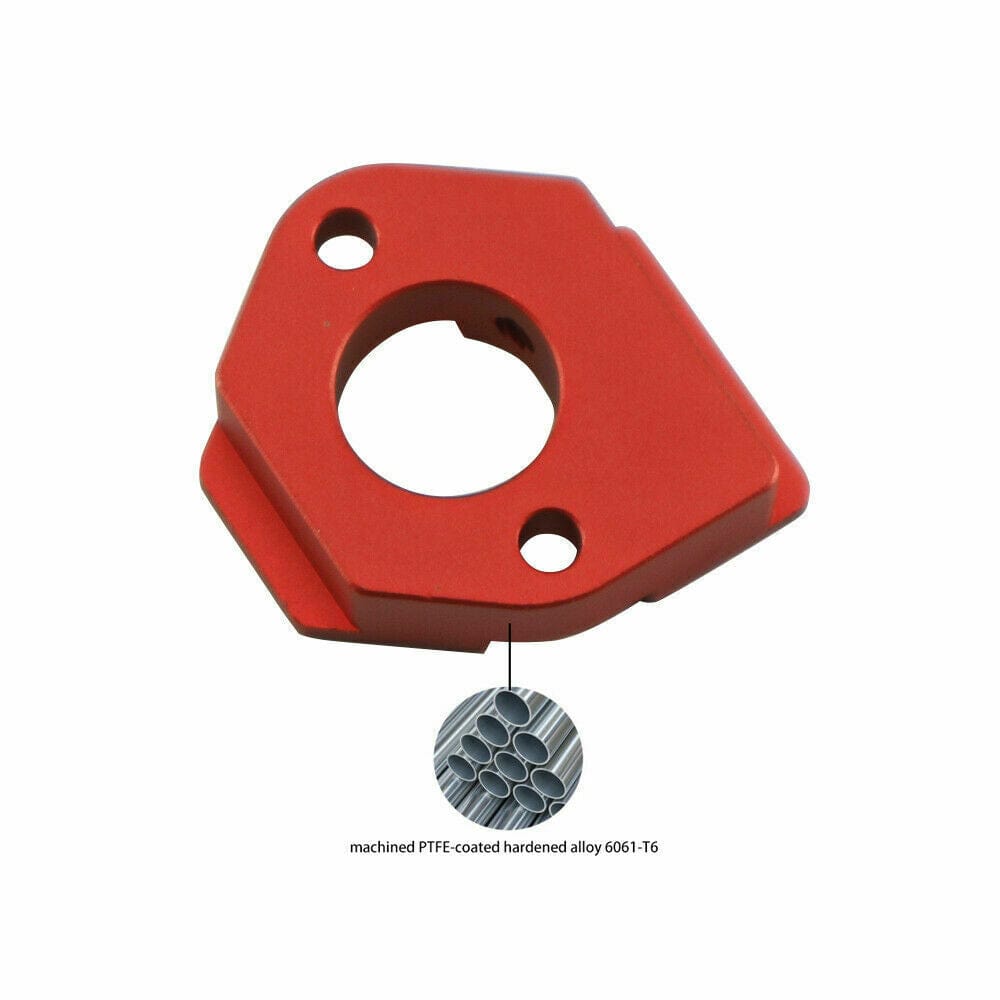 RCAWD ARRMA 6S Red RCAWD  Arrma 6S upgrade  Alloy sliding motor mount plate for kraton limitless Mojave 6S BLX