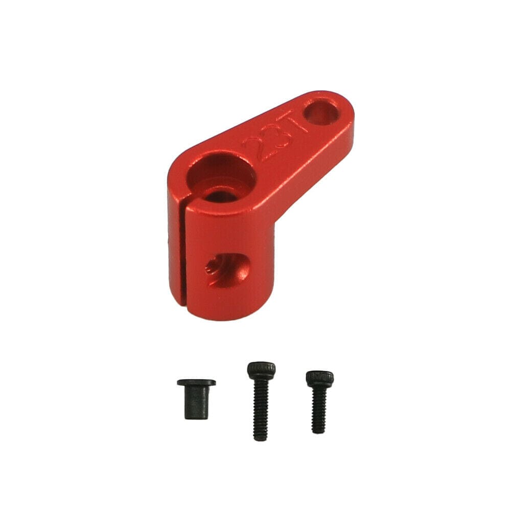 RCAWD ARRMA 6S Red RCAWD  Arrma 6S upgrade aluminium handbrake module servo arm 23t for felony infraction 6S ARA311021