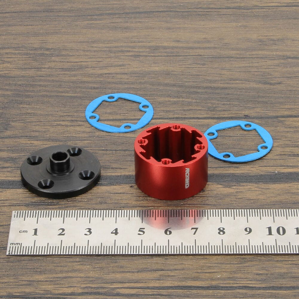 RCAWD ARRMA 6S Red RCAWD arrma 6s upgrades parts Alloy Diff Case (29mm) ARA311061R