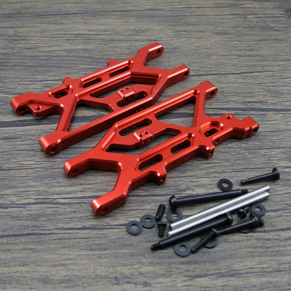RCAWD ARRMA 6S Red RCAWD Arrma Mojave 6S upgrade Rear Lower Suspension Arms ARA330607