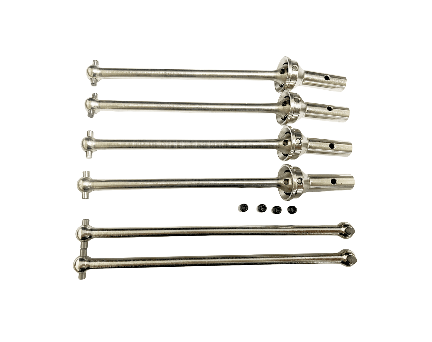 RCAWD ARRMA 6S Silver RCAWD LIMITLESS 126MM Alum Alloy CVD Drive Shaft Set For Arrma 1/7 Upgrade Parts