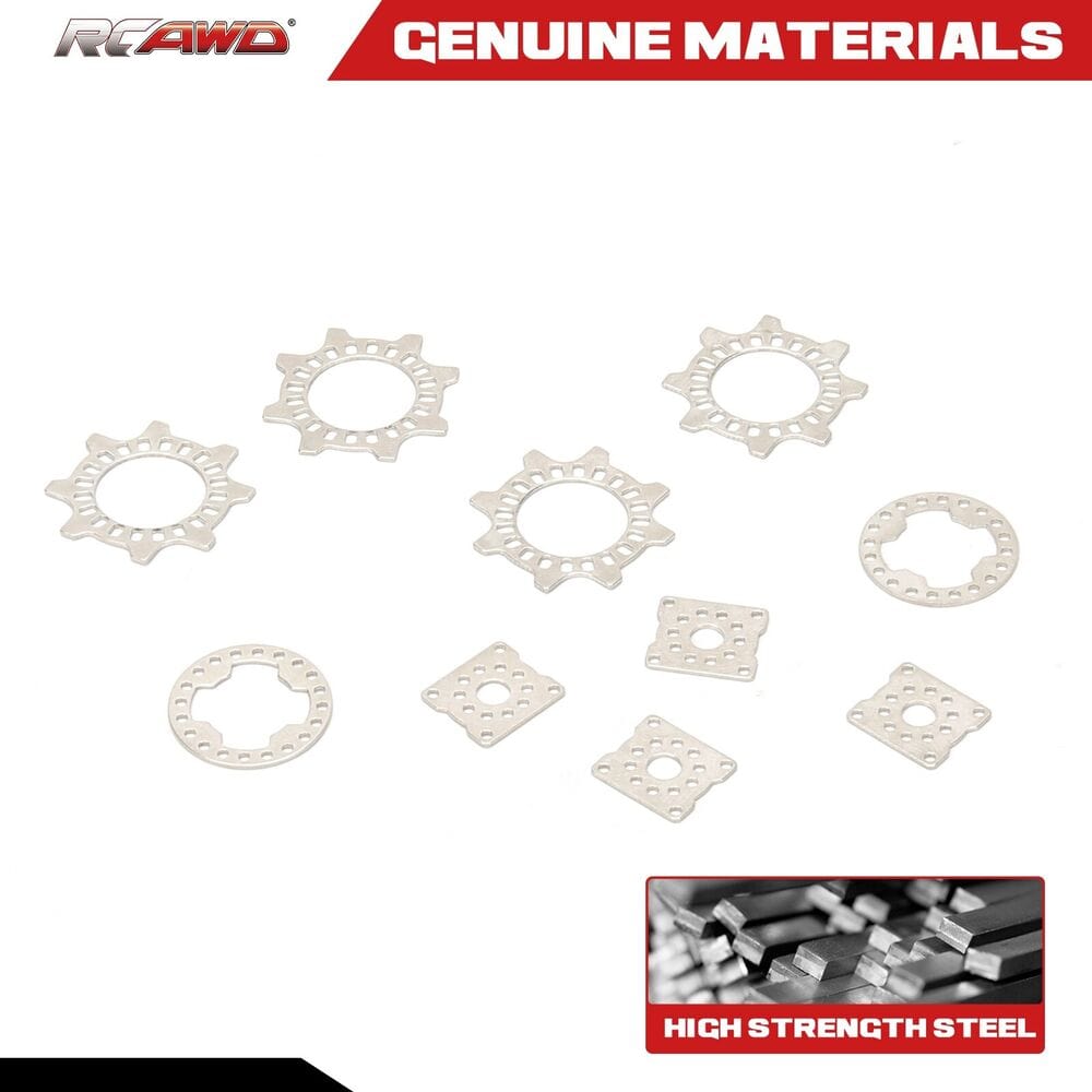 RCAWD ARRMA 6S Sliver RCAWD Arrma 6s Active Diff Plates ARA310984BL- Arrma 6s upgrades parts