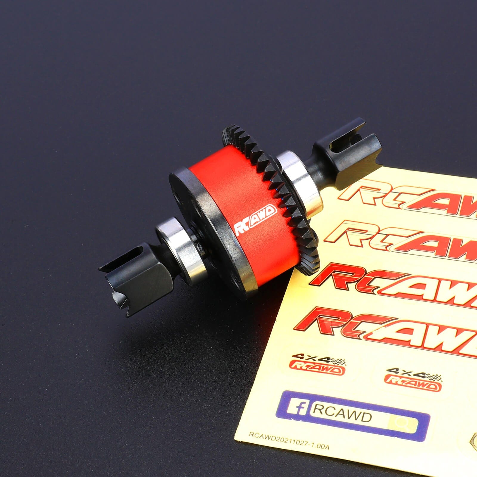 RCAWD Arrma 6S Upgrades 40CrMo steel 42T Front Rear Diff Set - RCAWD