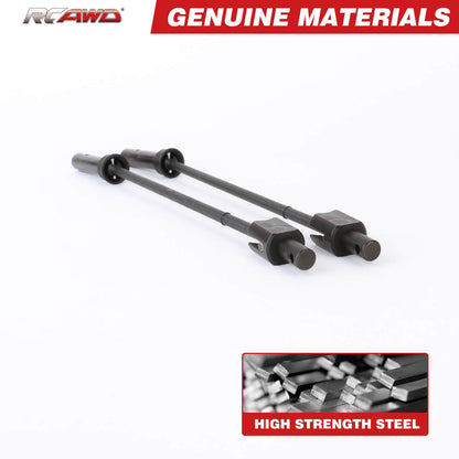 RCAWD ARRMA 8S 182mm F/R no rust  driveshaft set RCAWD Arrma 1/5 Kraton Outcast 8S Driveshaft Set 182mm V3D3-ARA310926BL