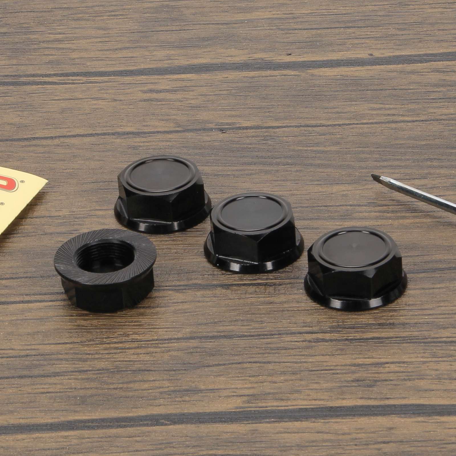 RCAWD ARRMA 8S Black / Only  Nut RCAWD Arrma 1/5 Kraton Outcast 8S Upgrades Closed 24mm Aluminum Wheel Nut with Aluminum Wheel Hex Set
