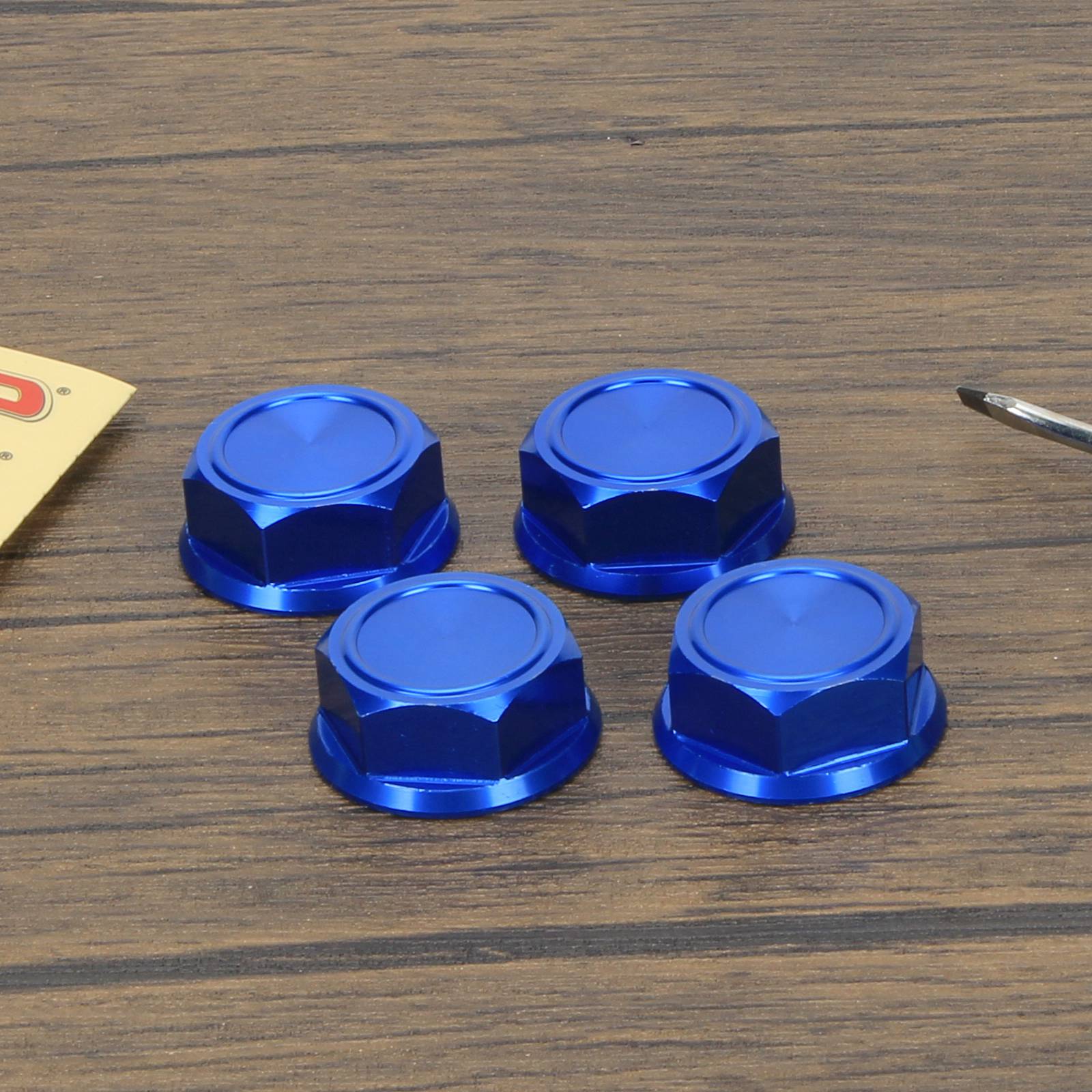 RCAWD ARRMA 8S Blue / Only  Nut RCAWD Arrma 1/5 Kraton Outcast 8S Upgrades Closed 24mm Aluminum Wheel Nut with Aluminum Wheel Hex Set