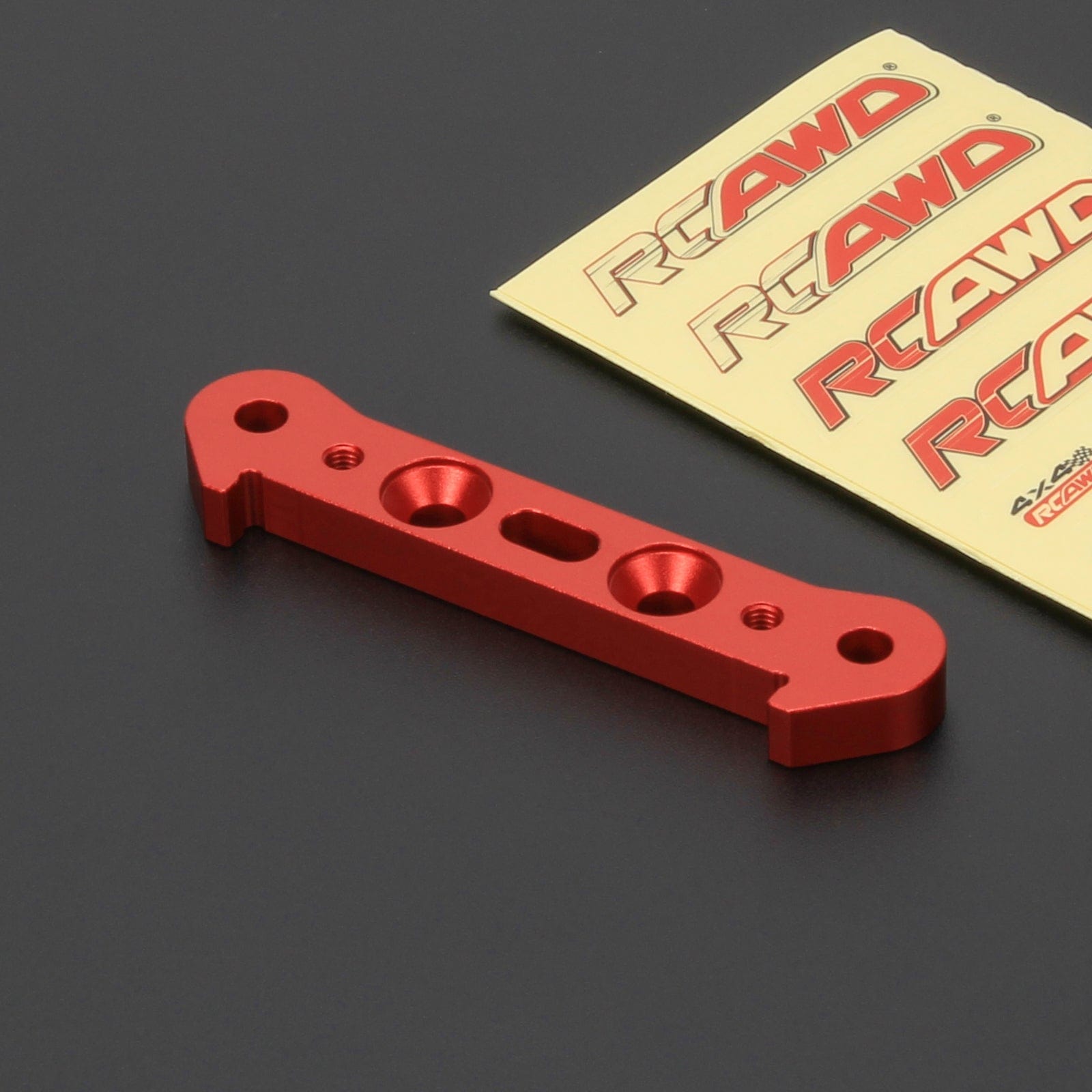 Arrma 8S BLX Aluminum Front Suspension Mount (Red)