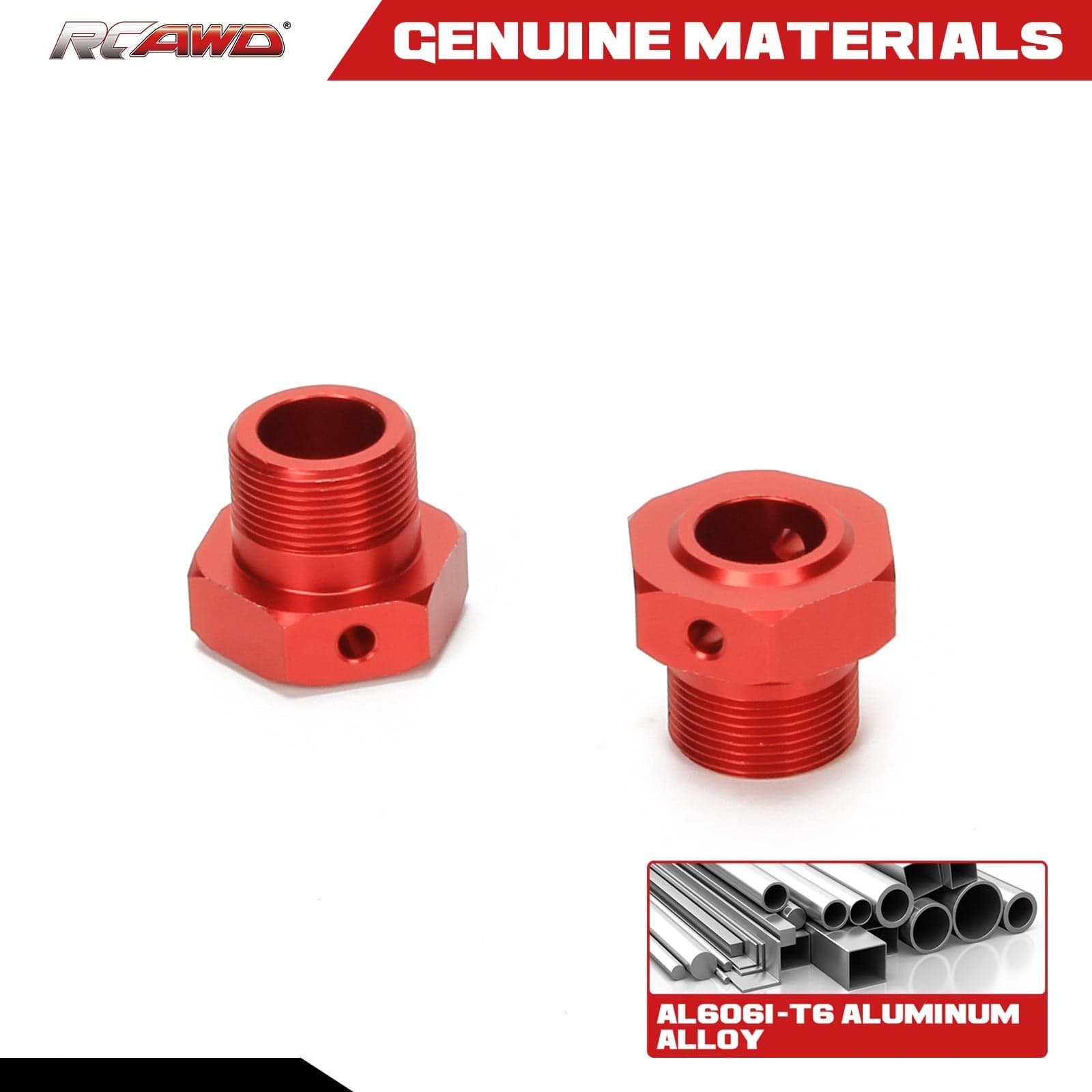 RCAWD ARRMA 8S RCAWD Arrma 1/5 Kraton Outcast 8S Upgrades 24mm Aluminum Wheel Hex Aluminum Wheel Nut Set