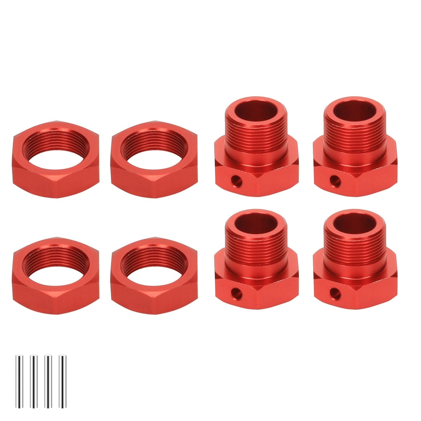 RCAWD ARRMA 8S RCAWD Arrma 1/5 Kraton Outcast 8S Upgrades 24mm Aluminum Wheel Hex Aluminum Wheel Nut Set