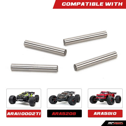 RCAWD ARRMA 8S RCAWD Arrma 1/5 Kraton Outcast 8S Upgrades 3.5x24mm & 3.5x14.8mm Pin 4pcs