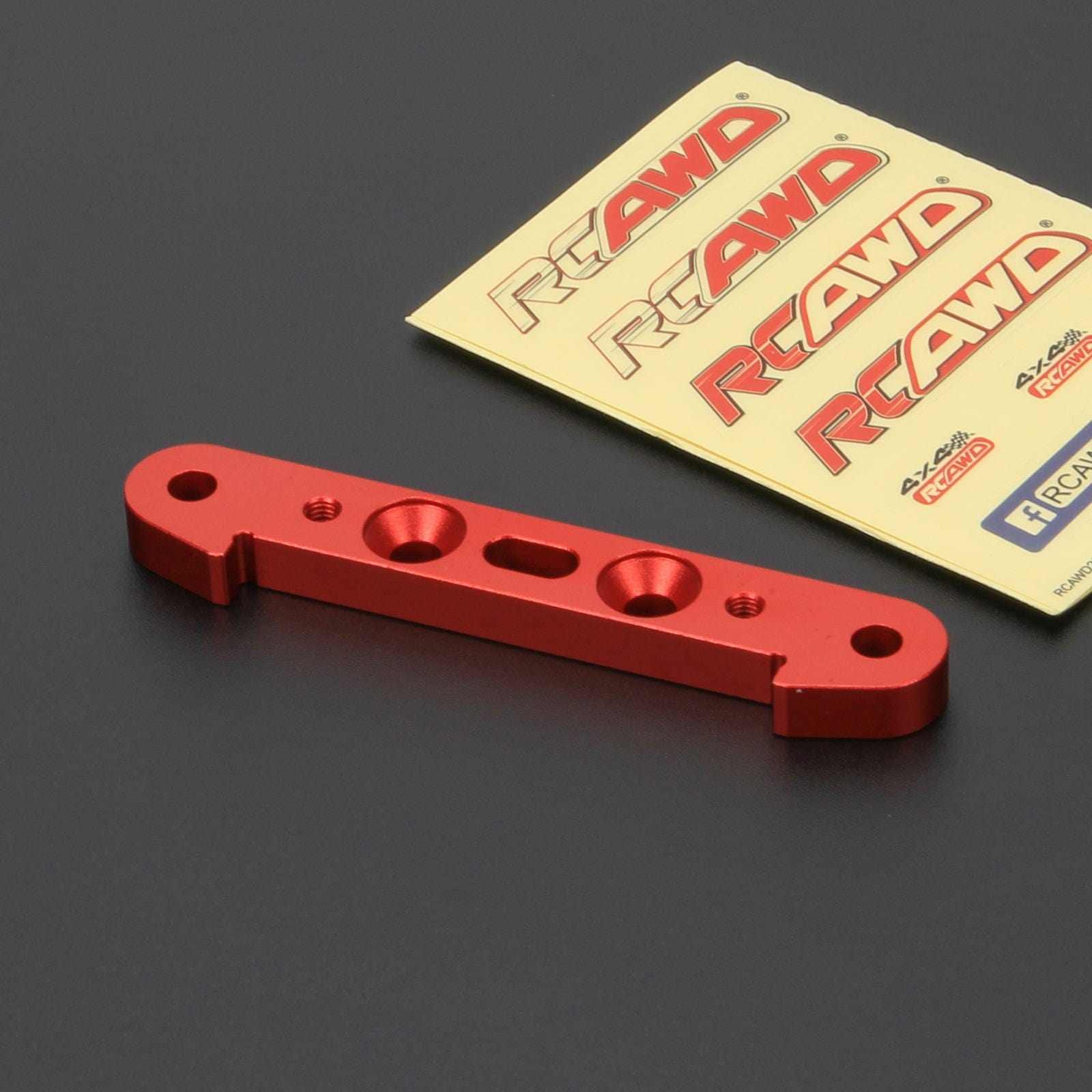 ARRMA Aluminium RR Suspension Mount Rot – Leichte Hinterradaufhängung Für RC-Modelle