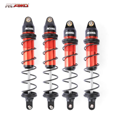 RCAWD ARRMA 8S Red RCAWD ARRMA 1/5 Kraton 6mm Axle Front Rear Shocks Absorber Set