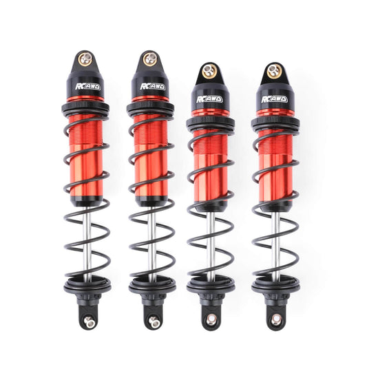 RCAWD ARRMA 8S Red RCAWD ARRMA 1/5 Kraton 6mm Axle Front Rear Shocks Absorber Set