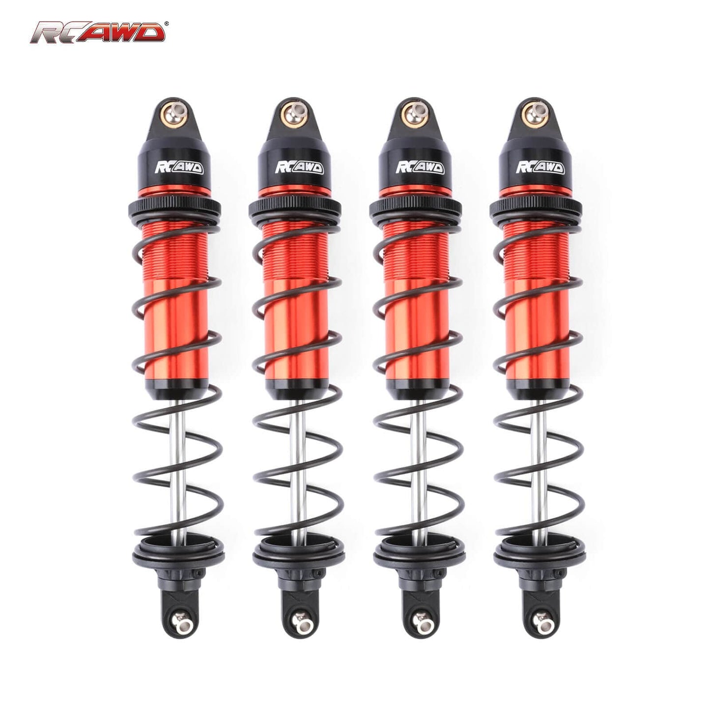 RCAWD ARRMA 8S Red RCAWD ARRMA 1/5 Outcast 6mm Axle 188mm Shocks Absorber Damper Set
