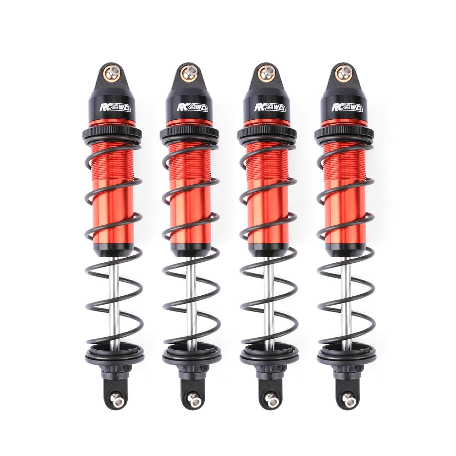 RCAWD ARRMA 8S Red RCAWD ARRMA 1/5 Outcast 6mm Axle 188mm Shocks Absorber Damper Set
