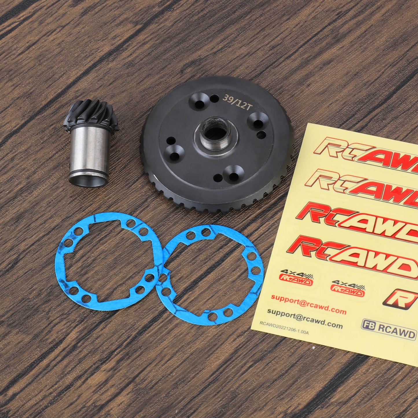 RCAWD ARRMA 8S Spiral Bevel Gear RCAWD Arrma 1/5 Kraton Outcast 8S 39T 12T Spiral Bevel Gear