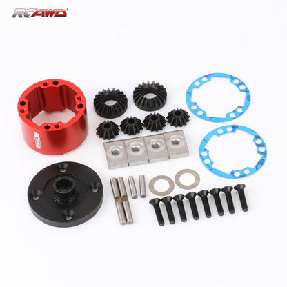 RCAWD ARRMA 8S Straight Bevel Gear Kit RCAWD Arrma 1/5 Kraton Outcast 8S Diff Straight Bevel Gear Kit with Metal Diff Housing