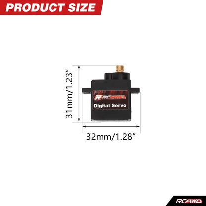 RCAWD Arrma GROM 20T Buffer Servo Arm RCAWD ARRMA GROM 20T Servo Saver Set