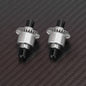 RCAWD Arrma GROM Diff Set RCAWD ARRMA Grom 30T Front Rear Oil Filled Differential Assembly Silver