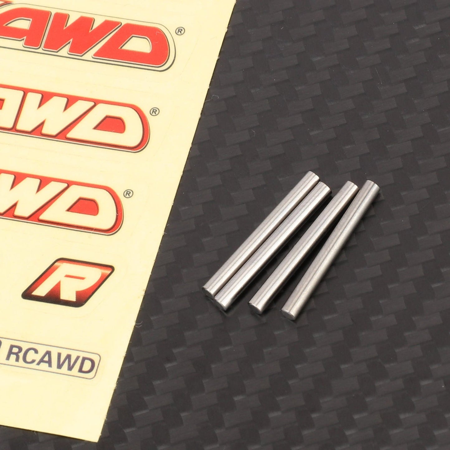 RCAWD Arrma GROM Front Rear Lower Suspension Pins / Silver RCAWD Arrma Grom Losi 1/12 Steering Set Servo Mount Radio Deck for Standalone ESC Front Rear Suspension Pins