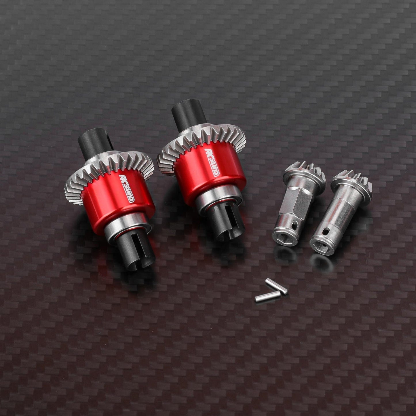 RCAWD Arrma GROM Full Set RCAWD ARRMA Grom 30T Front Rear Oil Filled Differential Assembly With 12T Input Gear